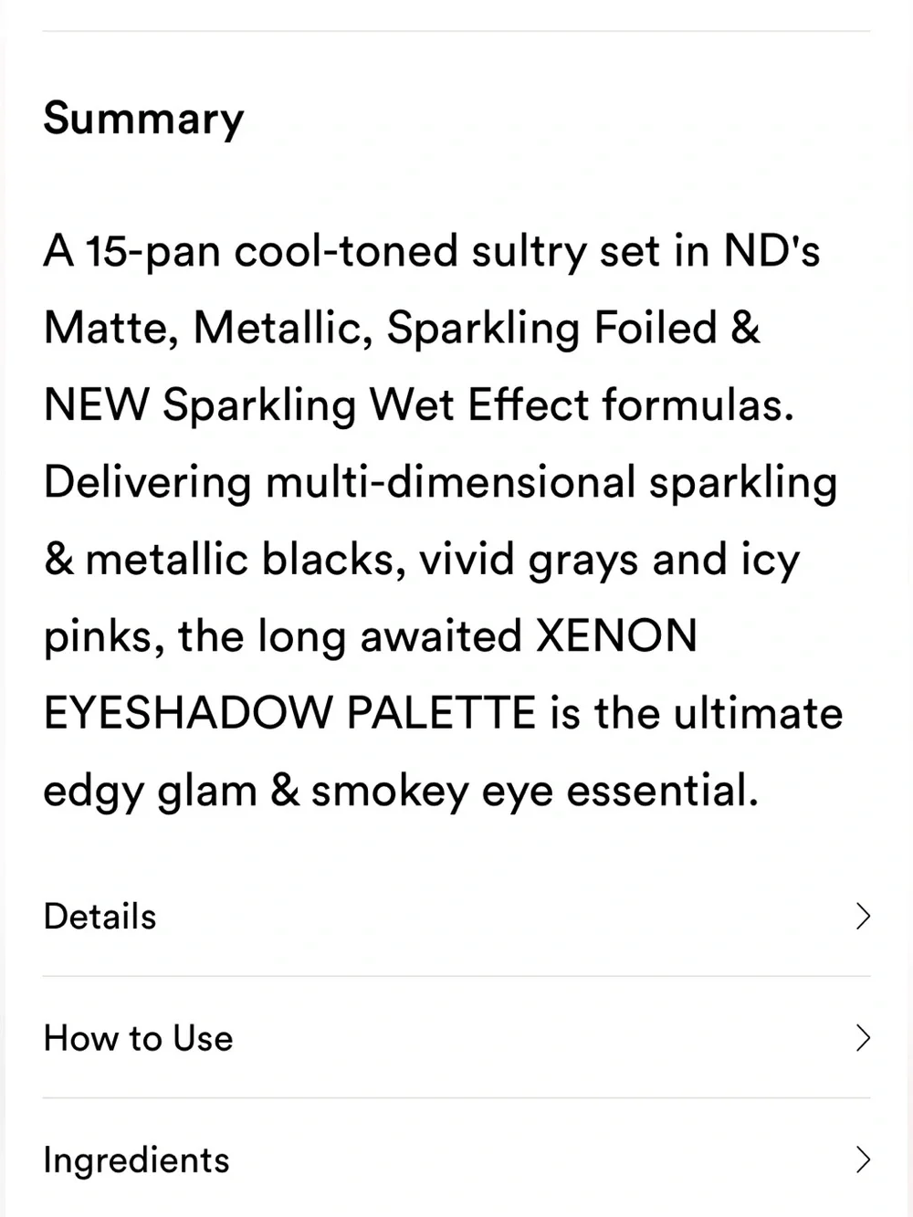 Natasha Denona Xenon Eyeshadow Palette